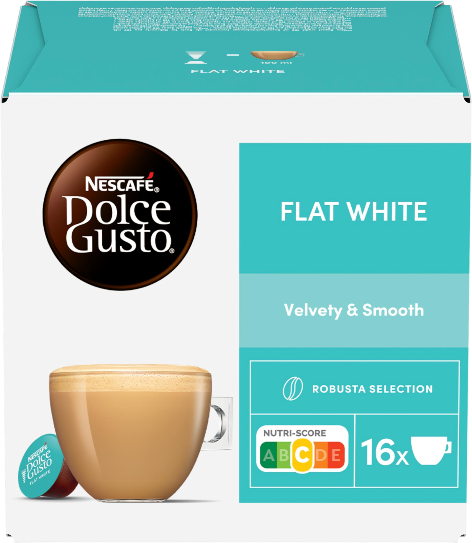 Nescafé Dolce Gusto® Flat White kávové kapsule 16 ks