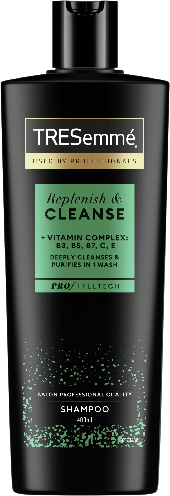 TreSemmé Replenish & Cleanse šampón s vitamínmi na mastné vlasy 400 ml