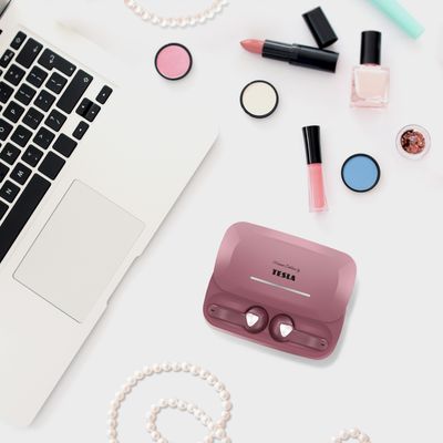 Tesla Sound EB20 - bezdrôtové Bluetooth slúchadlá (Pearl Pink)