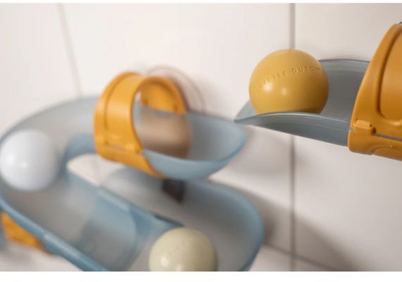 Little Dutch Dráha guličková do vane Blue 10m+