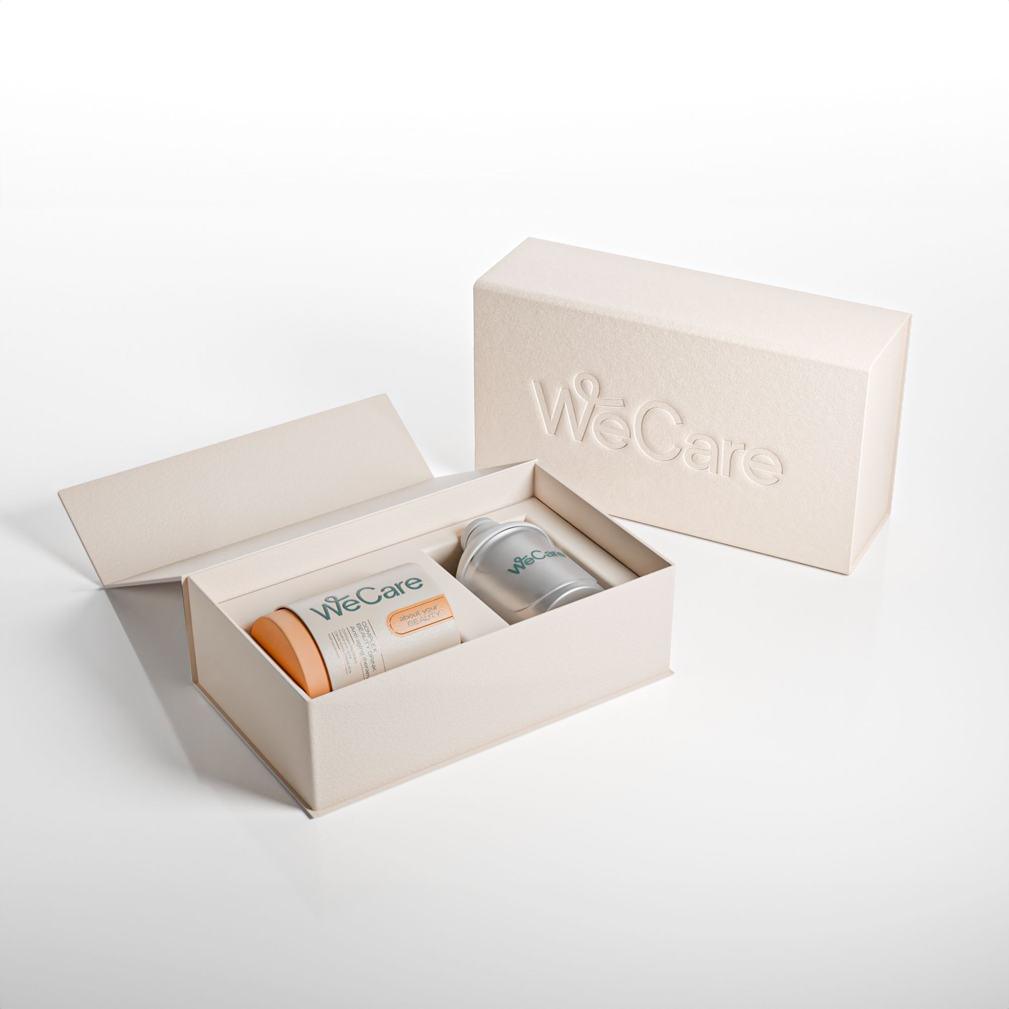 WeCare About your BEAUTY Drink + shaker XMASS 28 x 10 g