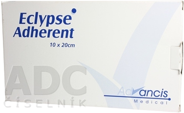 Advancis Eclypse krytie na rany superabsorpčné 10 x 10 cm 20 ks