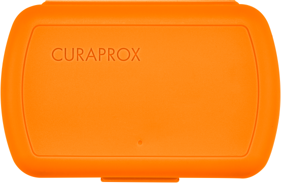 Curaprox Travel set KIDS oranžový