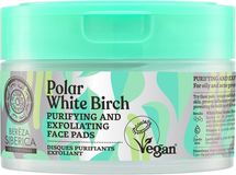Polar White Birch Čistiace a exfoliačné tampóny na tvár 20 ks
