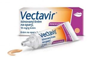 Vectavir tónovaný krém na opary 2 g