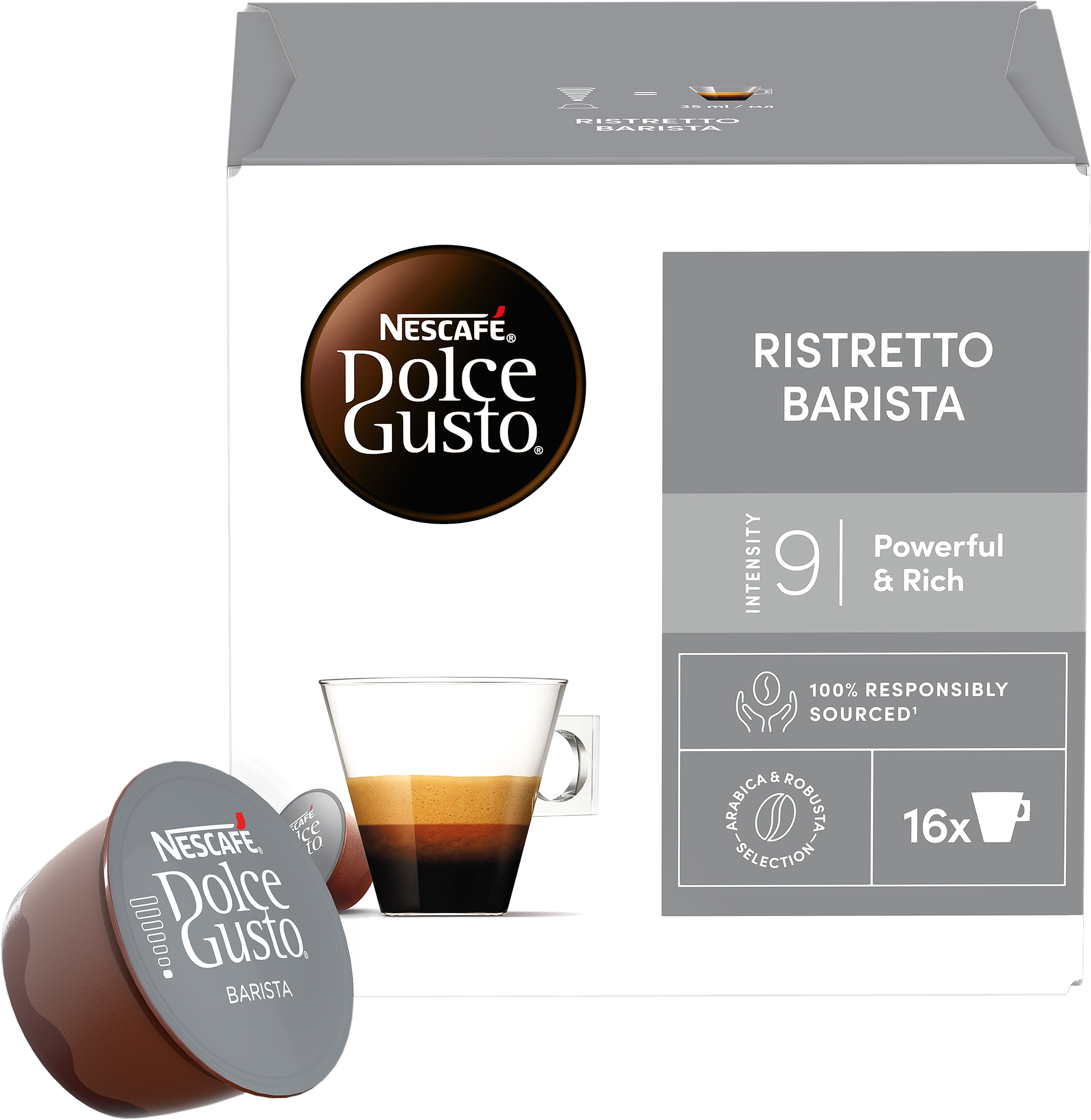 Nescafé Dolce Gusto Ristretto Barista – kávové kapsule 16 ks