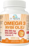 Dr.Natural Omega 3 Rybí olej 1000mg 150 kapsúl