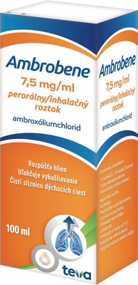Ambrobene 7,5 mg/ml roztok 100 ml