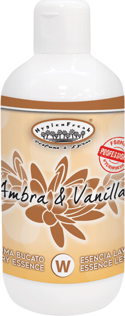 HygienFresh Koncetrovaný parfum do práčky Ambra & Vanilla 250 ml