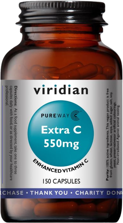 Viridian Extra C 550mg 150 kapsúl