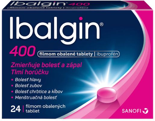 Ibalgin ® Rapidcaps 400mg 20 kapsúl 20 ks