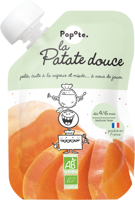 Popote kapsička BIO sladké zemiaky 120 g