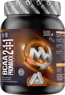 Maxxwin BCAA Promaxx 2:1:1 500 kapsúl