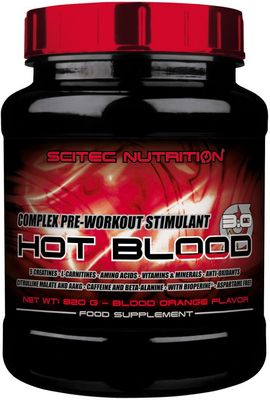SciTec Nutrition Hot Blood 3.0  blood orange 820 g