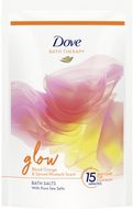 Dove Bath Therapy Glow soľ do kúpeľa 400 g