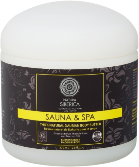 Natura Siberica Prírodné husté telové maslo z ruže sibírskej 370 ml