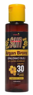 Vivaco SUN ARGAN BRONZ Olej SPF30 s arganovým olejom 100 ml