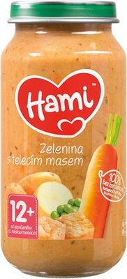 Hami príkrm Zelenina s teľacím mäsom 250 g