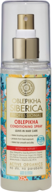 Natura Siberica Rakytníkový kondicionér v spreji 125 ml