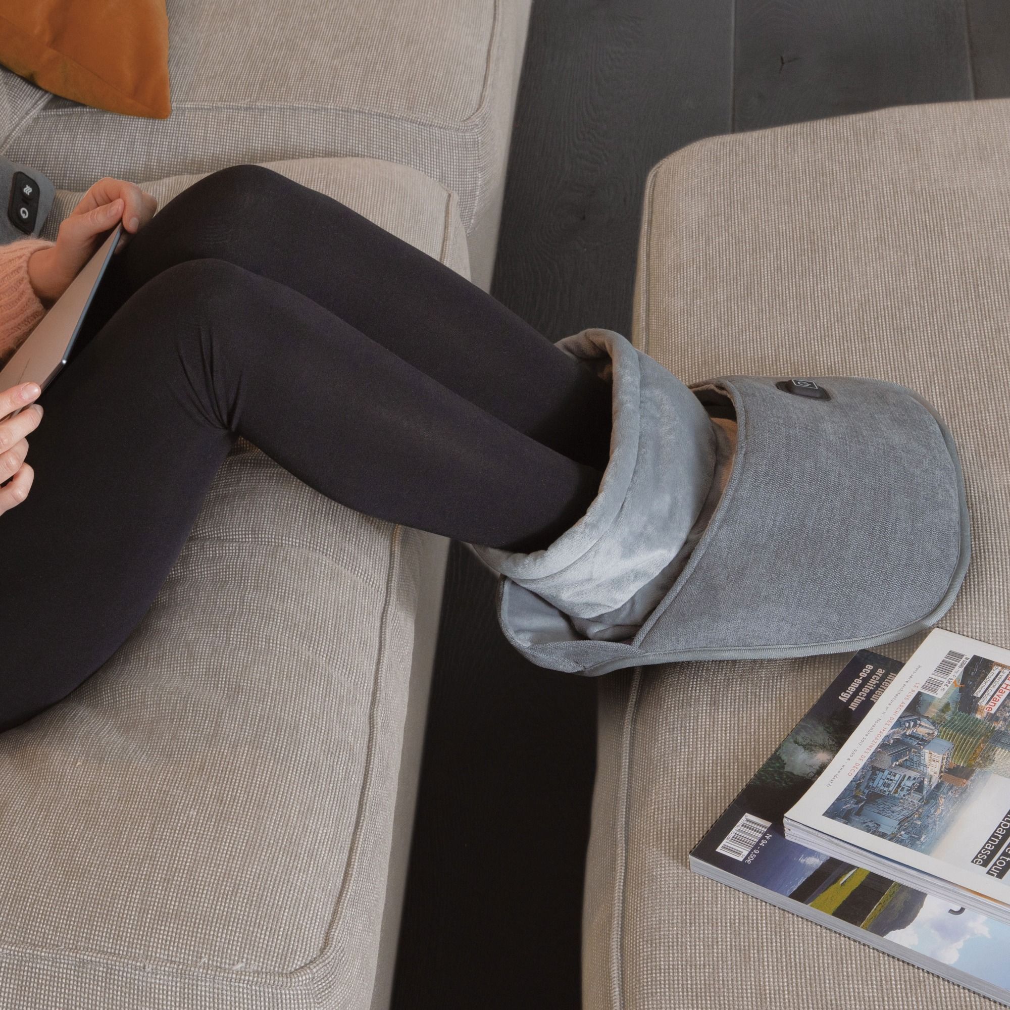 Lanaform Vyhrievaná papučka Graphene Foot Warmer