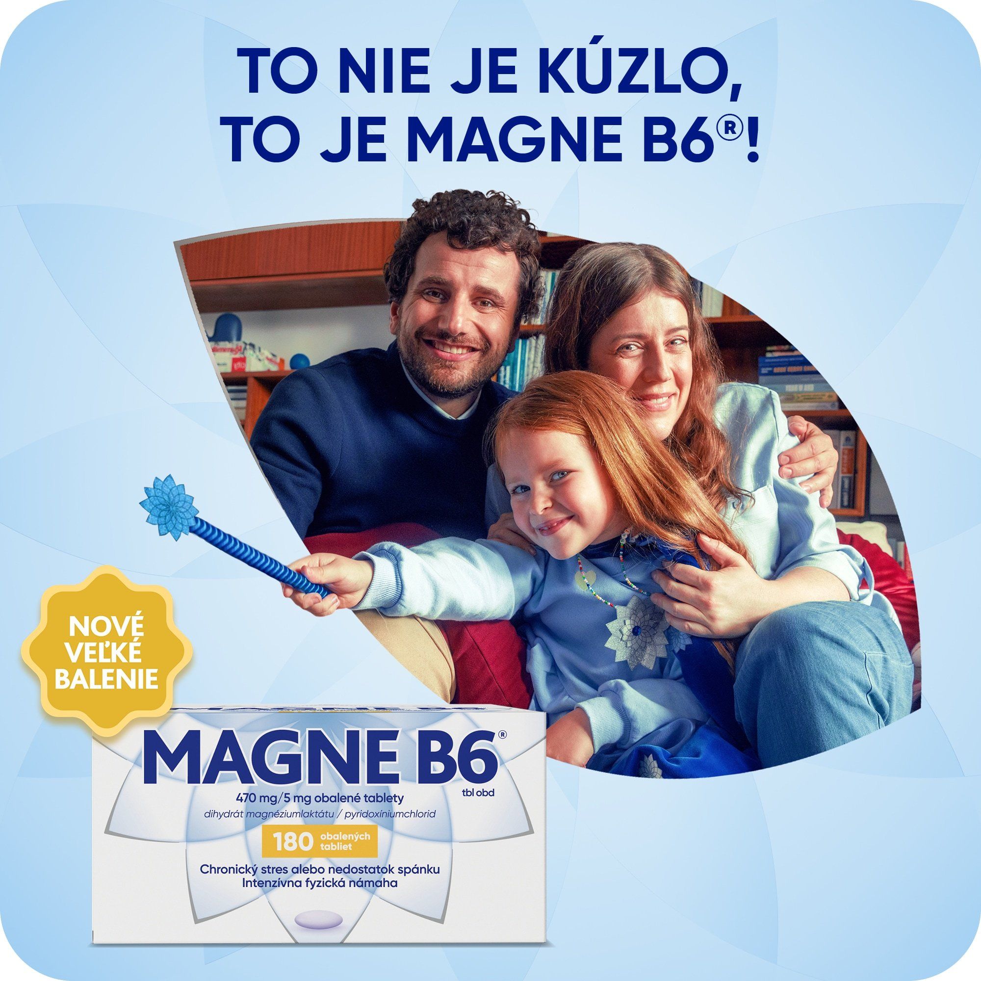 Magne B6 MAGNE B6 (470 mg / 5 mg) 180 tabliet