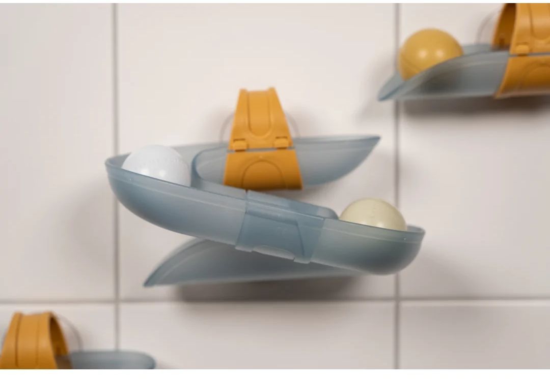 Little Dutch Dráha guličková do vane Blue 10m+