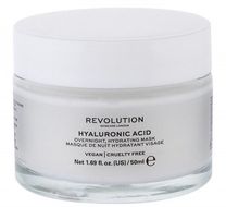 Revolution Hyaluronic Acid overnight hydrating maska ​​na tvár 50 ml