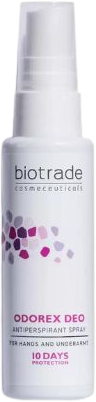 Biotrade Antiperspirant pre podpazušie a dlane Odorex 40 ml
