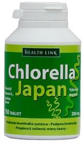 Health link Chlorella Japan 200 mg 750 tabliet