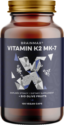 BrainMax Vitamin K2 ako MK7 100 kapsúl