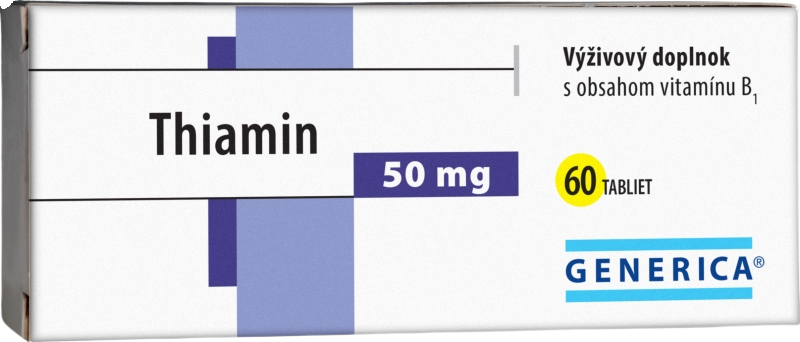 Generica Thiamin 50 mg 60 tabliet
