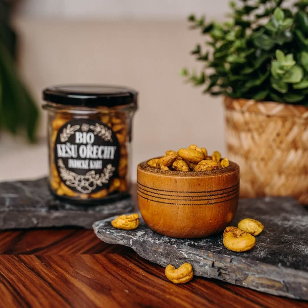 Natu Darčekový set BIO kešu orechov deluxe I., 2 x 160 g