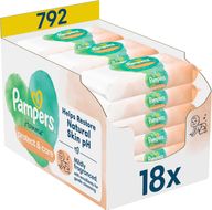 Pampers Harmónia Protect & Care Detské čistiace obrúsky 792 ks