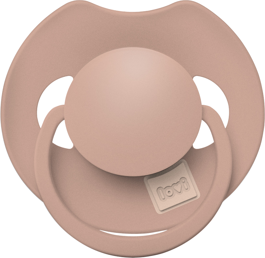 LOVI Cumlík silikónový dynamický Prime 0-6m Blush