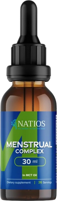 Natios Menstrual Complex, Bylinné kvapky v MCT oleji 30 ml