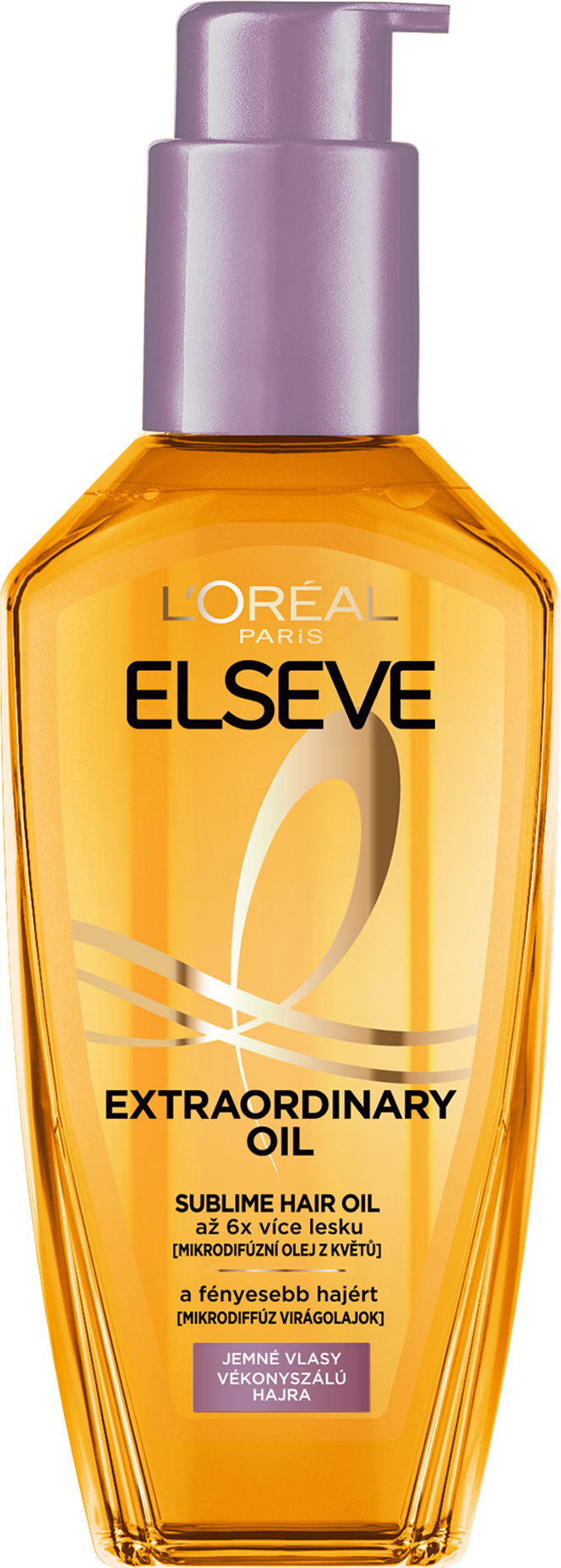 L'Oréal Paris Elseve Extraordinary Oil hodvábny olej pre jemné vlasy 100 ml