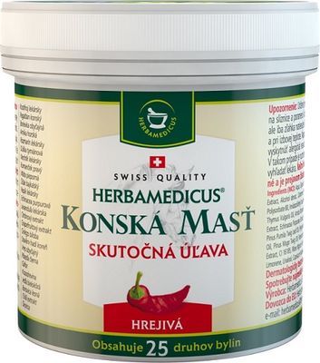 Herbamedicus Konská masť hrejivá 250 ml