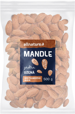 Allnature Mandle udené 500 g