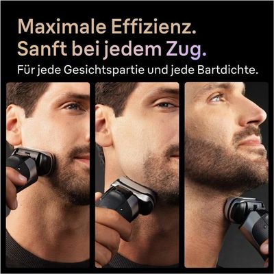 Braun Series 9 PRO+, 9615S Elektrický holiaci strojček, Tmavo šedá