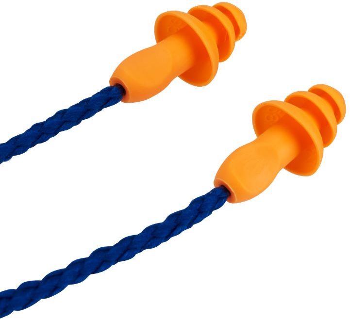3M Šnúrkové štuple do uší 1271, SNR 26 dB, oranžové 12 ks