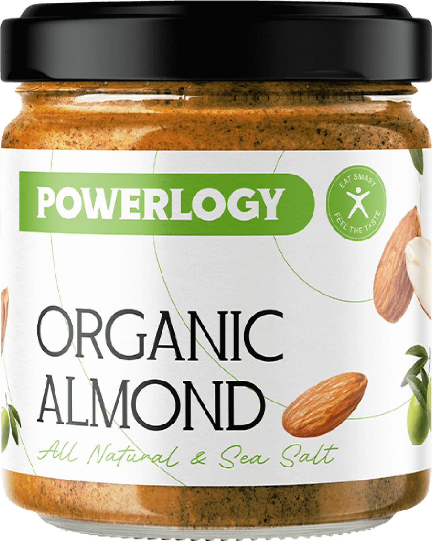 Powerlogy Organic Almond Butter 330 g