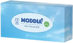 Moddia Kozmetické obrúsky 2vrstvové 200 ks