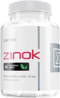 Zerex zinok 25mg 60 kapsúl