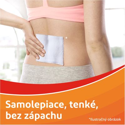 VoltaTherm hrejivá náplasť na úľavu od bolesti chrbta 5 ks