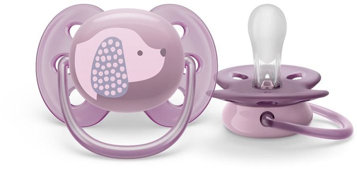 Philips Avent Philips AVENT Cumlík Ultrasoft Premium 6-18m fialová