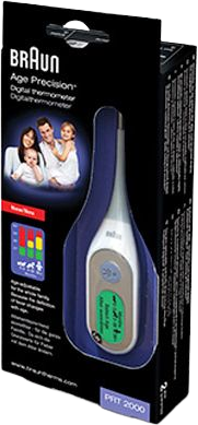 Braun PRT 2000 Teplomer so systémom "AGE Precision" a s ohybnou špičkou