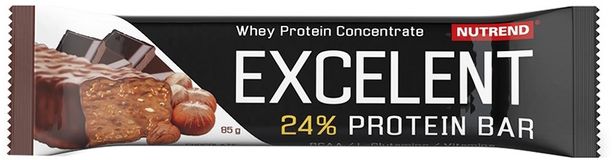 Nutrend Excelent Protein Bar Čokoláda s orieškami 85 g