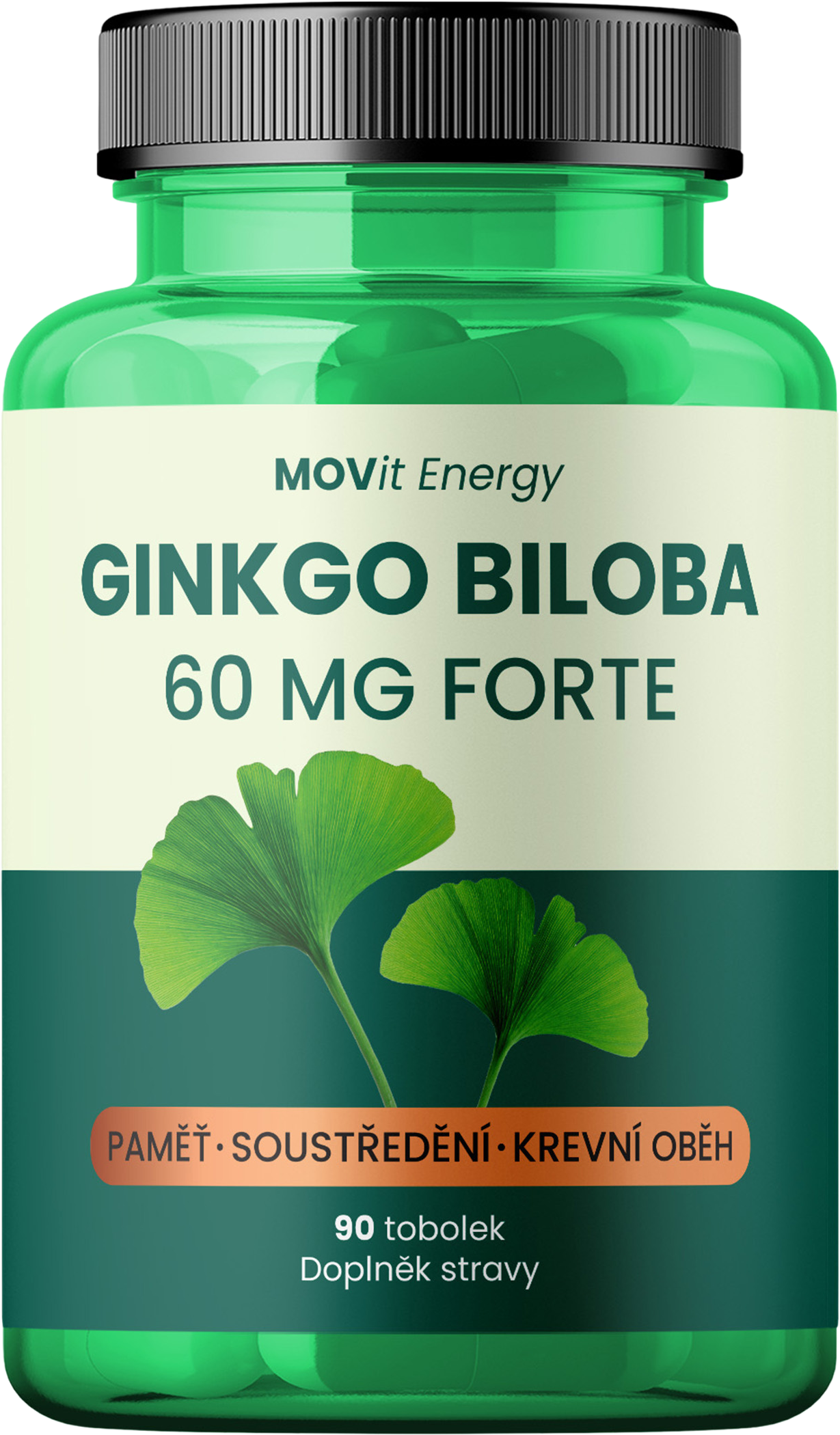 MOVit Energy Ginkgo Biloba 60 mg Forte 90 kapsúl
