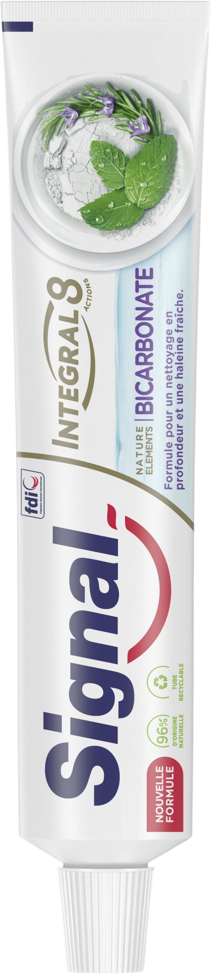 Signal Signal Nature Elements Integral 8 Baking sóda Zubná pasta 75 ml