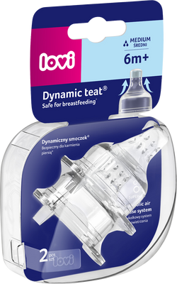 LOVI Cumlík Super vent, stredný 6m+ 2 ks